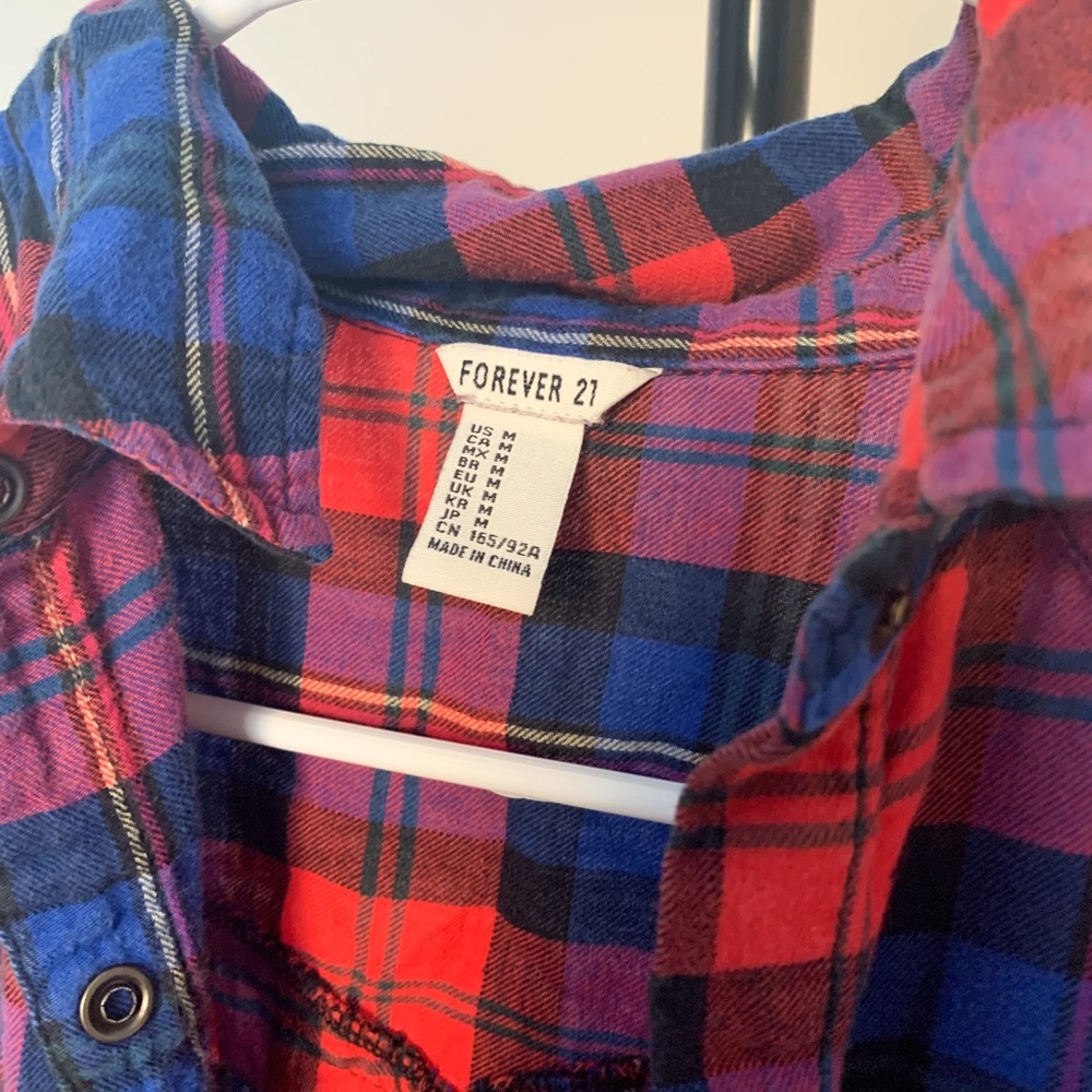 Red and Blue Flannel